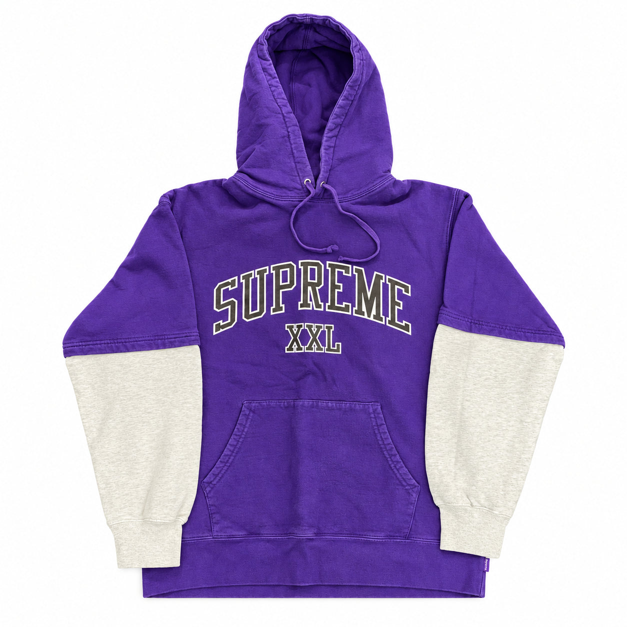 Pre-Owned Supreme XXL Purple Hoodie