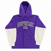 Pre-Owned Supreme XXL Purple Hoodie