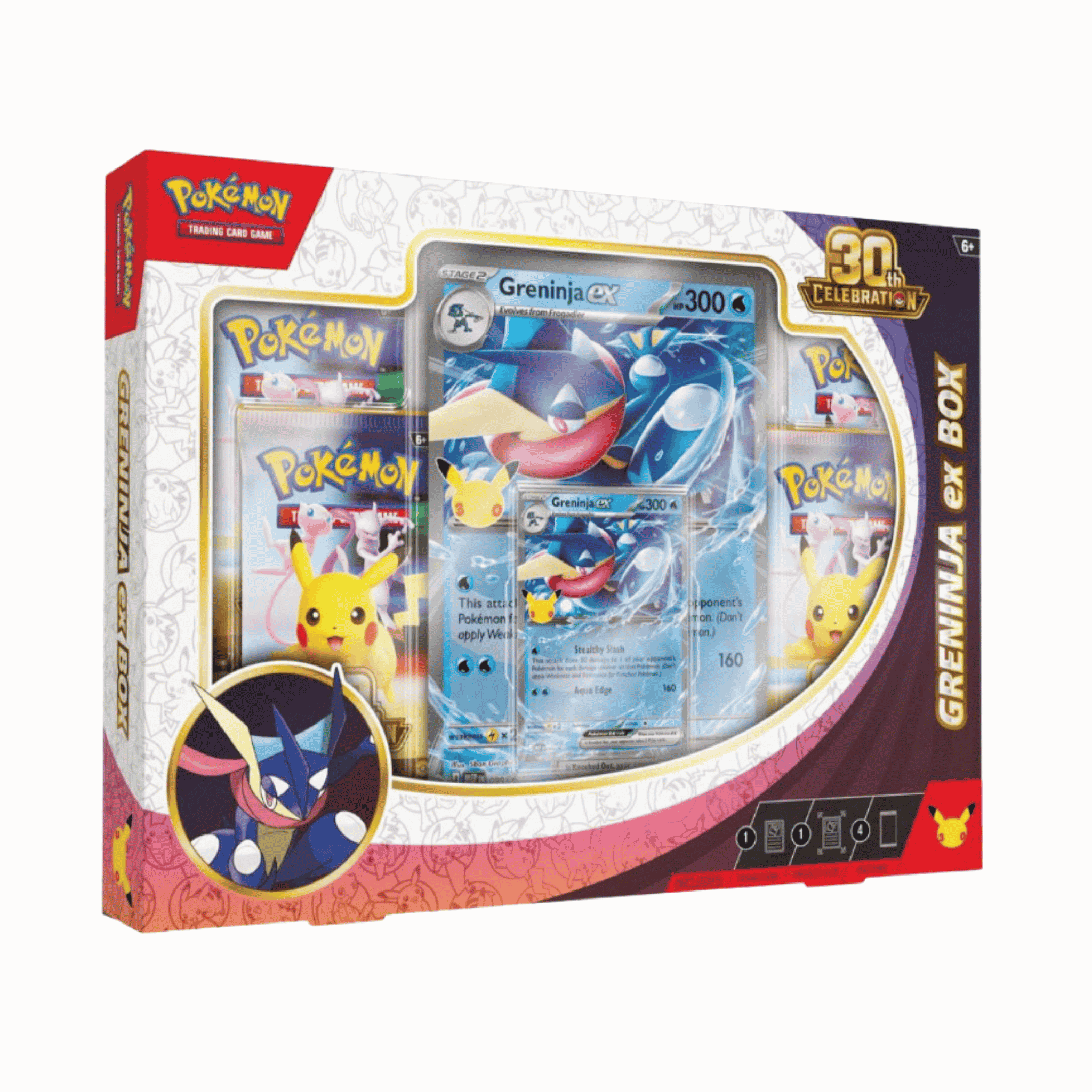 Pokemon 30th Celebration Greninja EX Box
