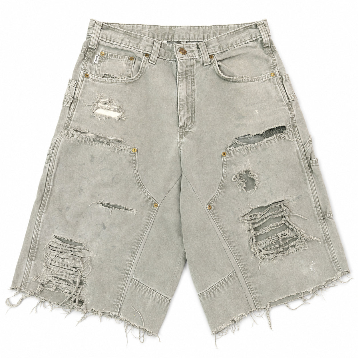 Re-Worked Carhartt 3/4 Short Olive 34x25