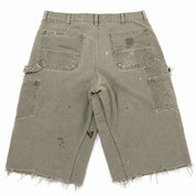 Re-Worked Carhartt 3/4 Short Olive 34x27