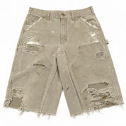 Re-Worked Carhartt 3/4 Short Olive 34x27