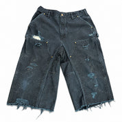 Re-Worked Carhartt 3/4 Short Black 36x31