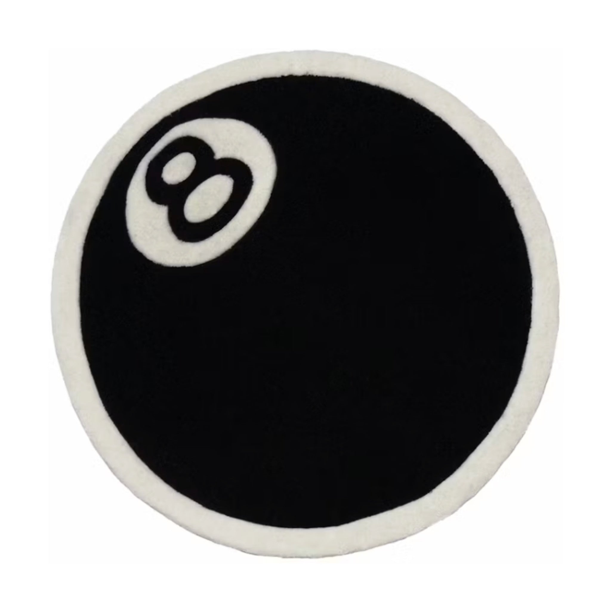 Stussy 8-Ball Rug Black/White