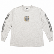 (FINAL SALE) VINTAGE West Coast Choppers Grey Bike L/S