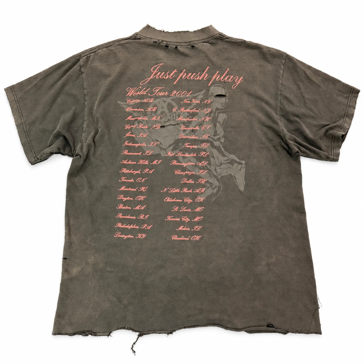 Vintage Aerosmith 2001 Tour Tee (Thrashed)