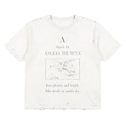 Flowar Angels Trumpet Tee White
