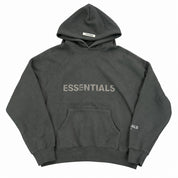 Essentials Applique Front Logo Stretch Limo Hoodie