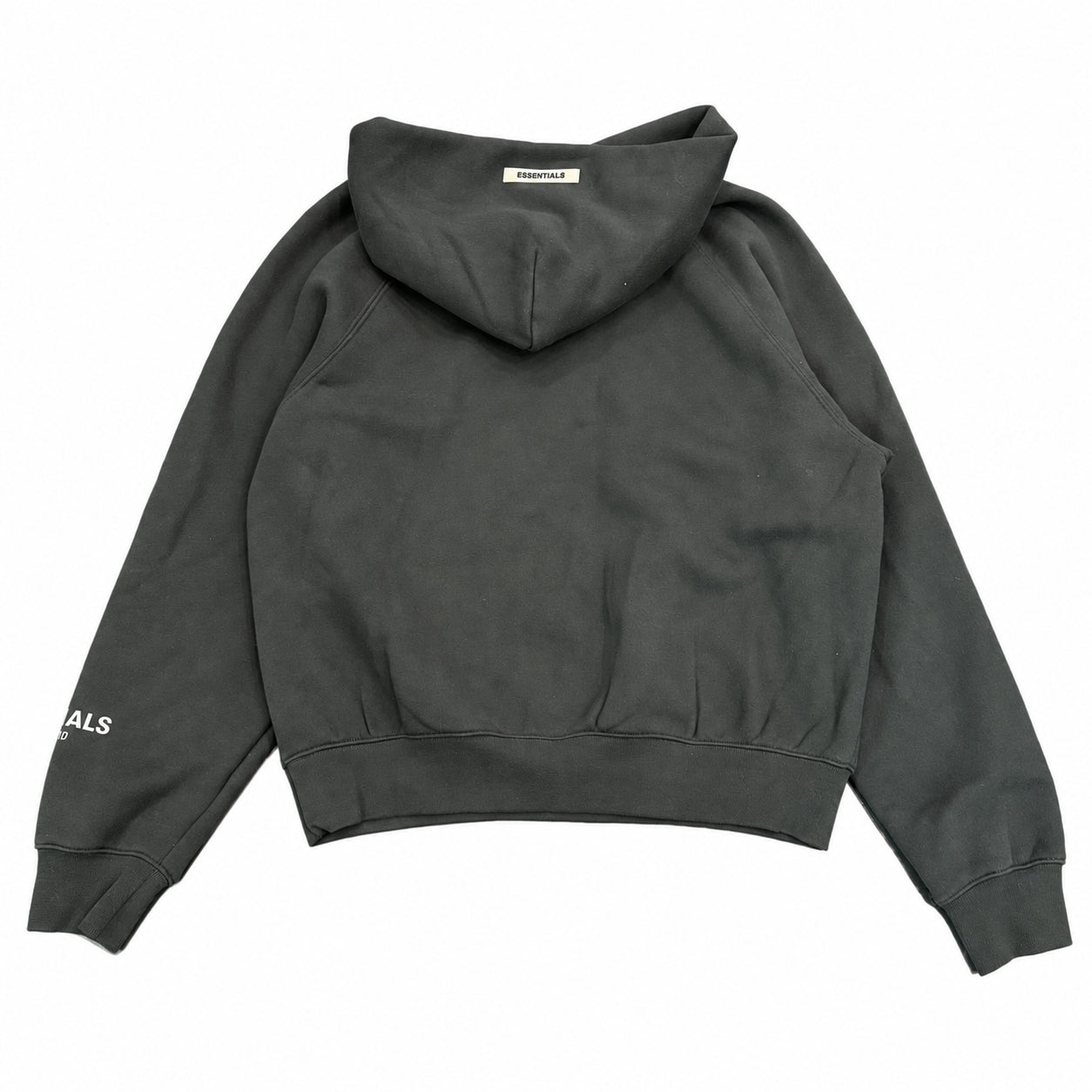 Essentials Applique Front Logo Stretch Limo Hoodie