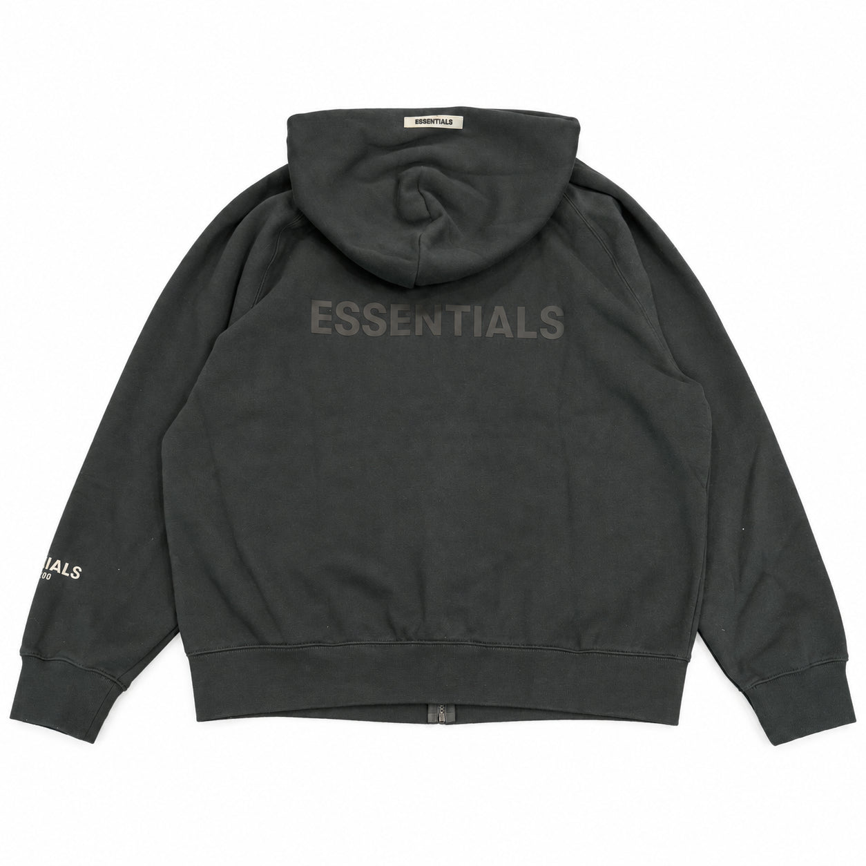 Essentials Applique Zip Hoodie Stretch Limo