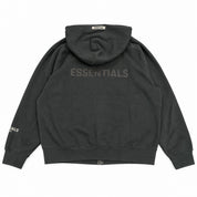 Essentials Applique Zip Hoodie Stretch Limo
