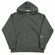 Essentials Applique Zip Hoodie Stretch Limo