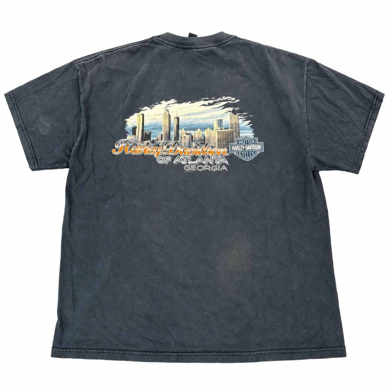 Vintage Harley Davidson Atlanta Skyline Tee
