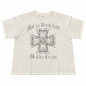Awaited Militia Malibu Beach Corps Tee