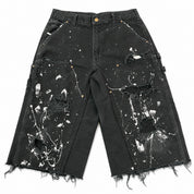 Re-Worked Carhartt 3/4 Short Black 35x30