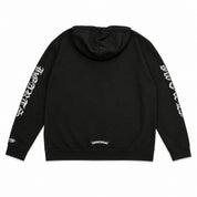 Pre-Owned Chrome Hearts Black Chrome Vertical Logo Hoodie