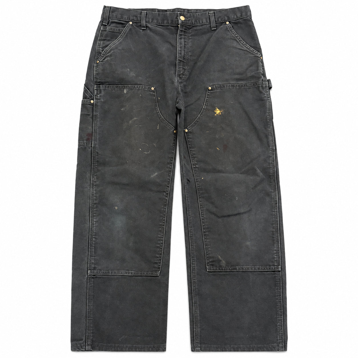 Vintage Carhartt Doubleknee Pants Black 4