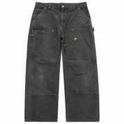 Vintage Carhartt Doubleknee Pants Black 4