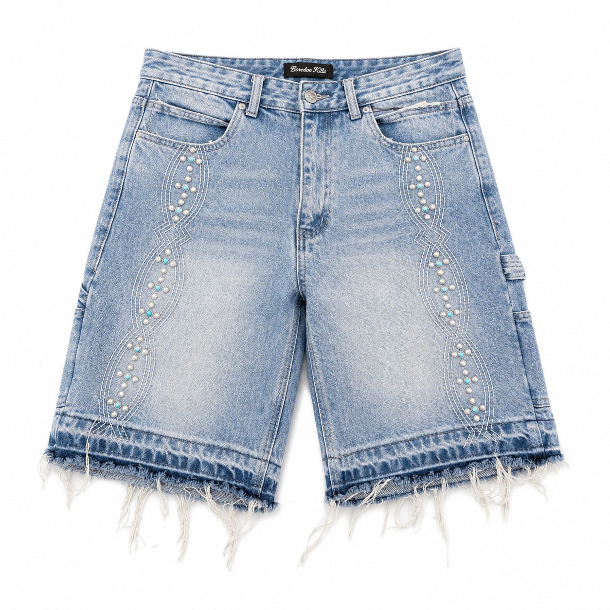 Pre-Owned Boredom Kills Pearl Jean Shorts