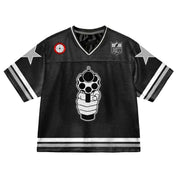 Bravest Studios 911 Black Football Jersey
