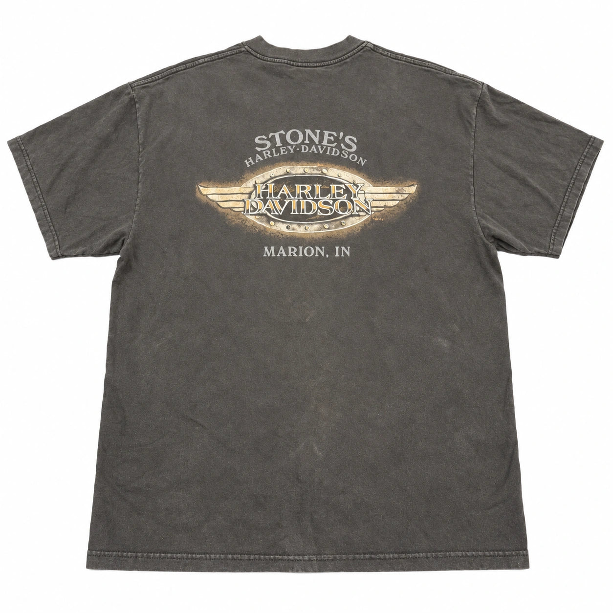(FS) Vintage Harley Davidson Bulldog Bike Tee