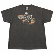 (FS) Vintage Harley Davidson Bulldog Bike Tee