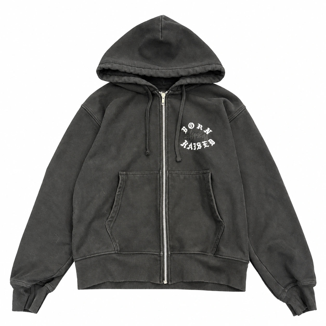Pre-Owned Stussy Born x Raised Hoodie
