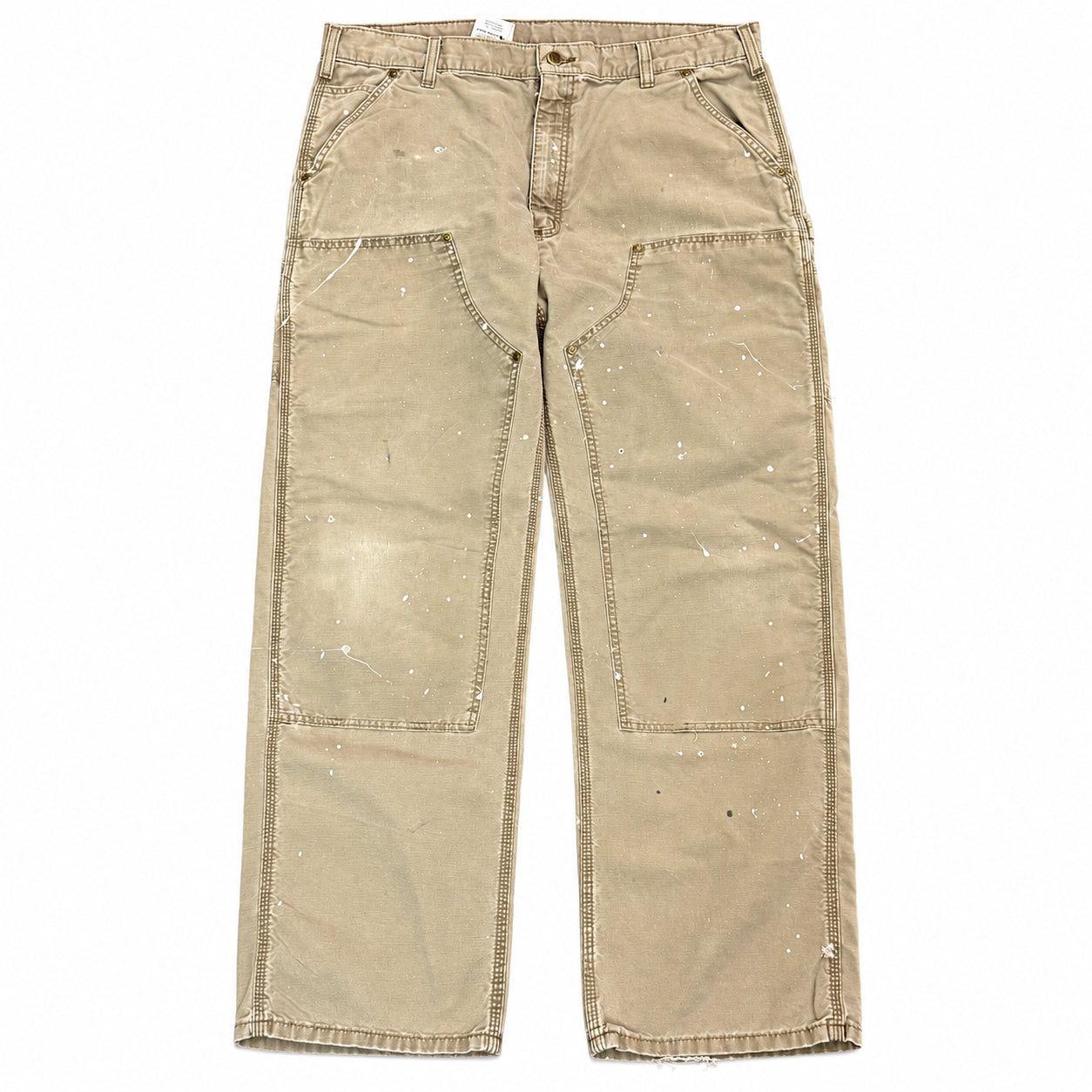 Vintage Carhartt Double Knee Olive Pants 3
