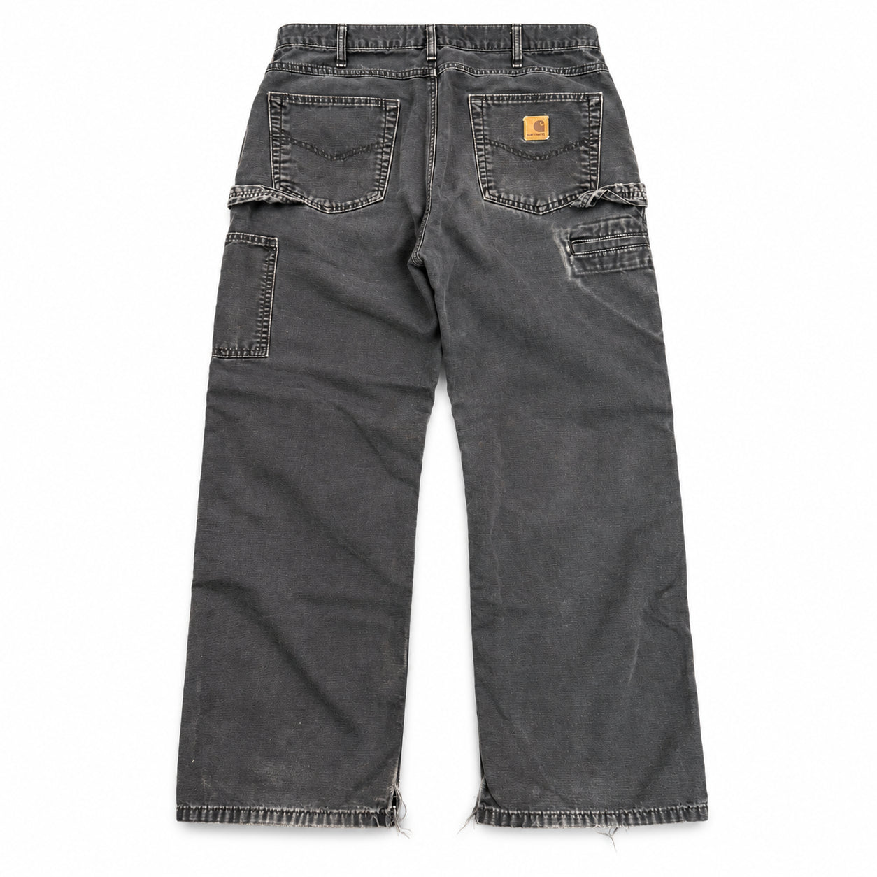 (FS) Vintage Carhartt Carpenter Pants Black 5