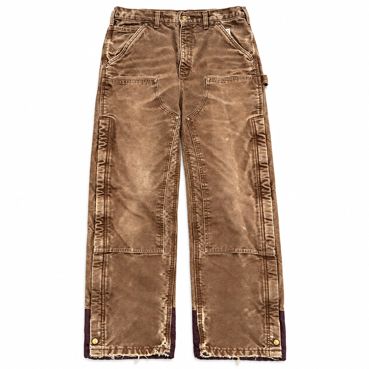 Vintage Carhartt Double Knee Snow Pants Brown
