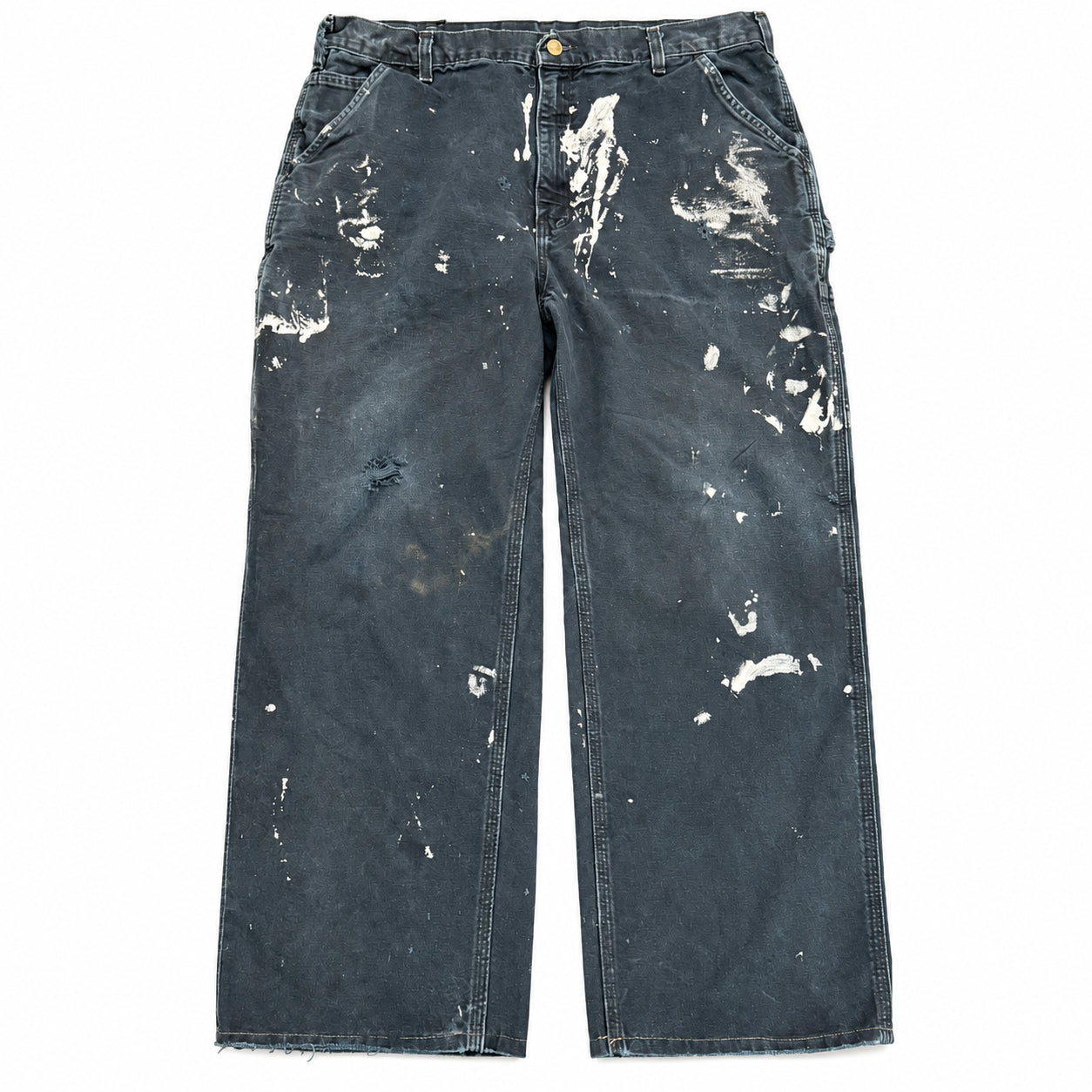 Vintage Carhartt Carpenter Pants Black 7