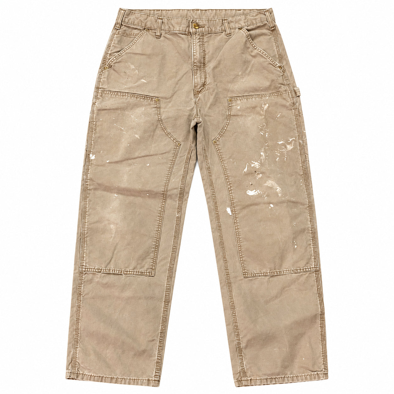 Vintage Carhartt Carpenter Pants Tan 1