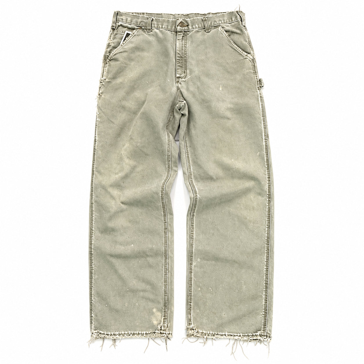 Vintage Carhartt Carpenter Pants Olive 1