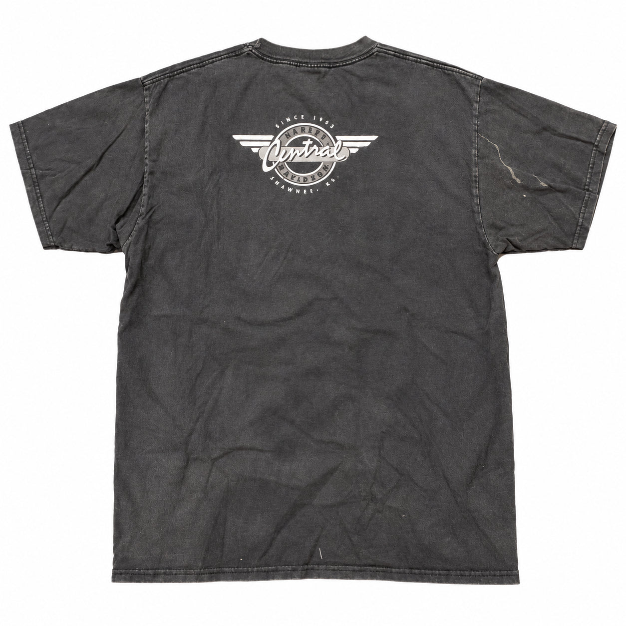 (FS) Vintage Harley Davidson Central Pocket T-Shirt