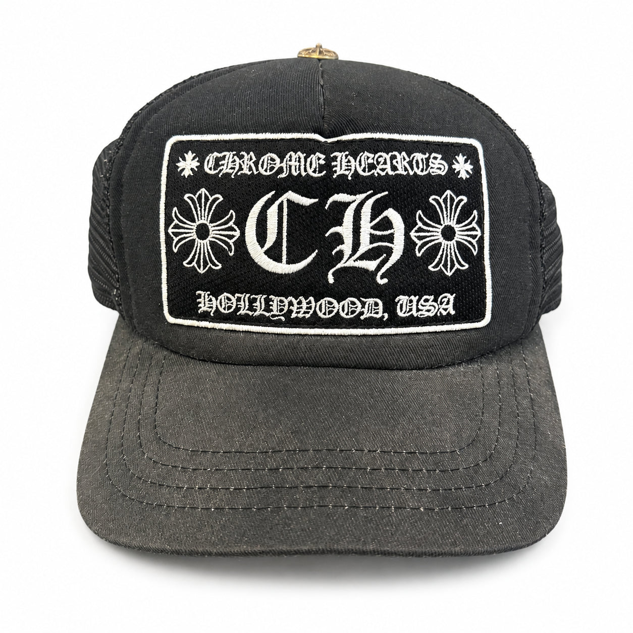 Pre-Owned Chrome Hearts CH Hollywood Trucker