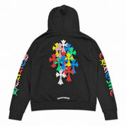 Pre-Owned Chrome Hearts Multicolor Cemetery Hoodie