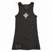 Pre-Owned Chrome Hearts Hairy Cross Rib Tank Black
