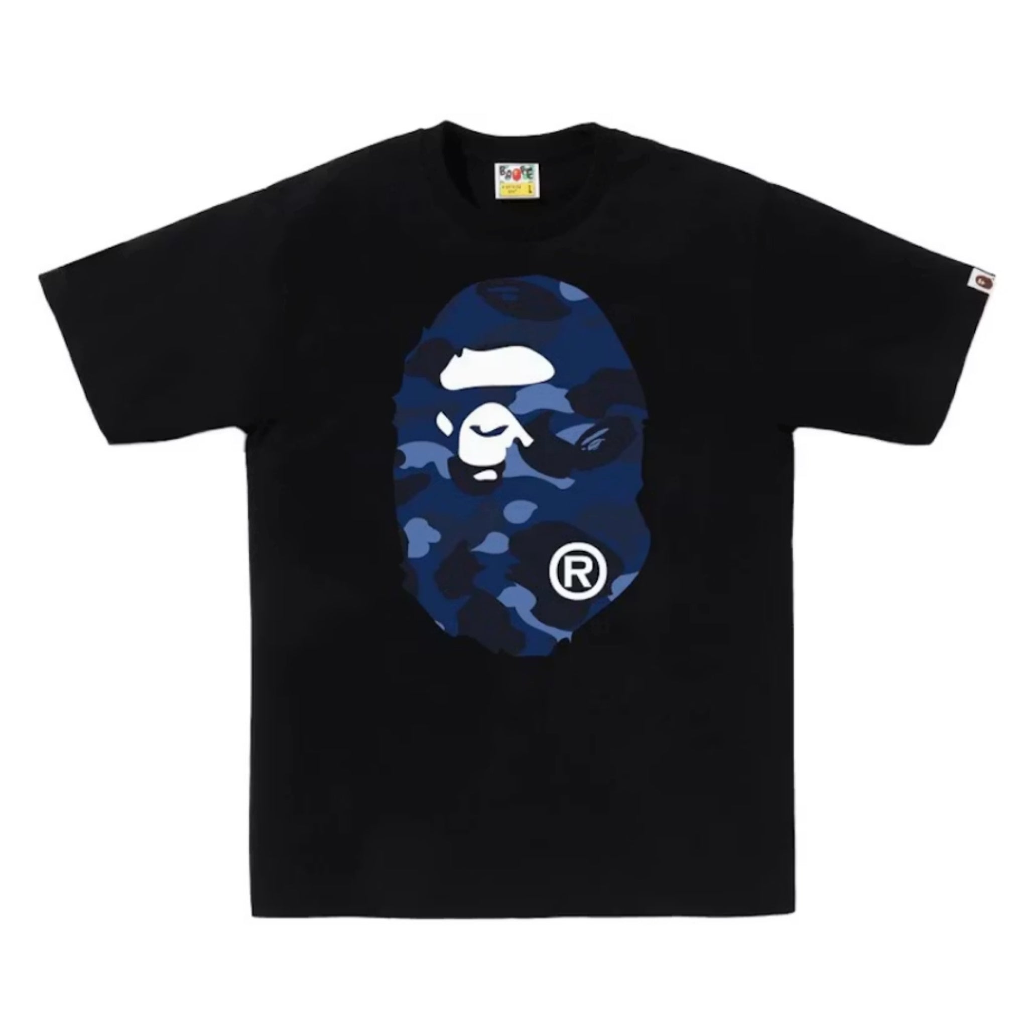 Bape Color Camo Big Ape Head Tee