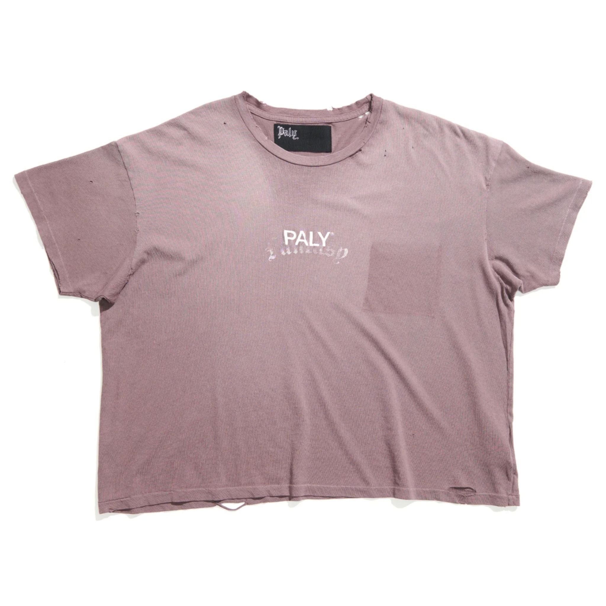 (FS) PALY HOLLYWOOD Core Logo Tee Brown