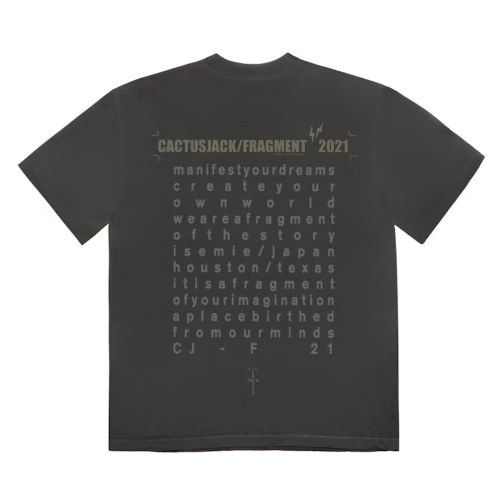 Cactus Jack for Fragment Create Tee