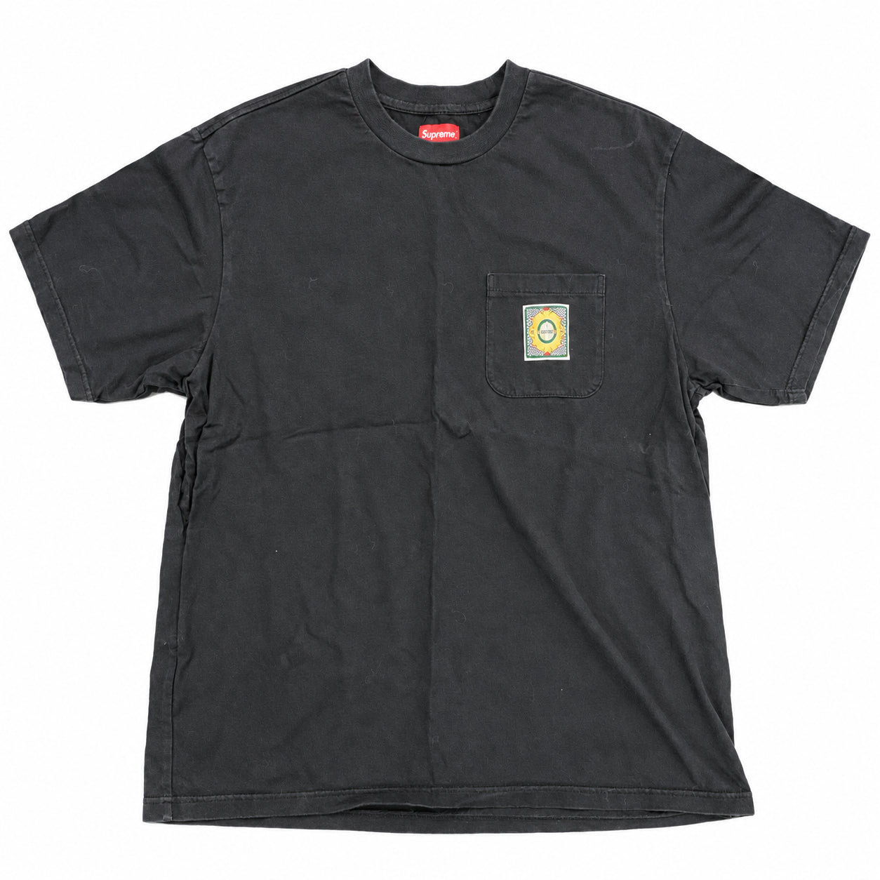 Pre-Owned Supreme Crest Label Pocket Tee