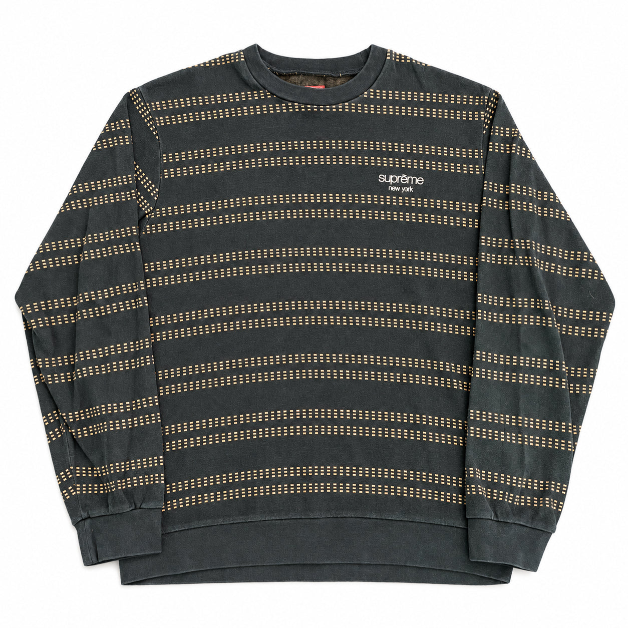 Pre-Owned Supreme Dash Stripe L/S Top