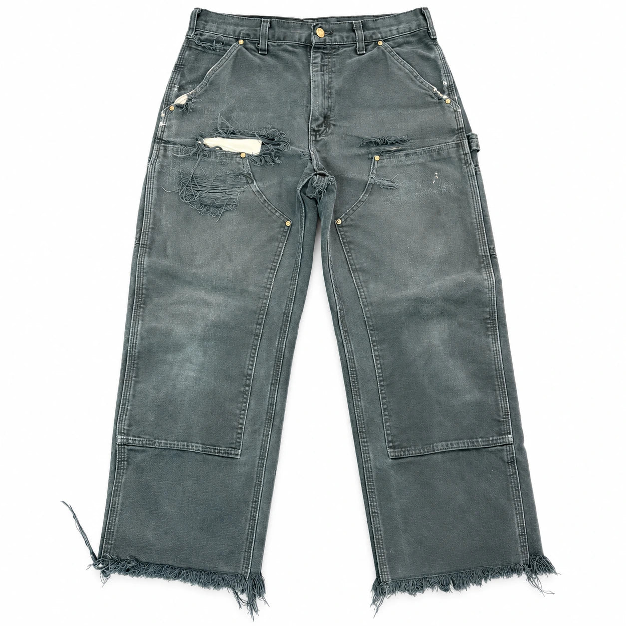 Vintage Carhartt Doubleknee Pants Black 11