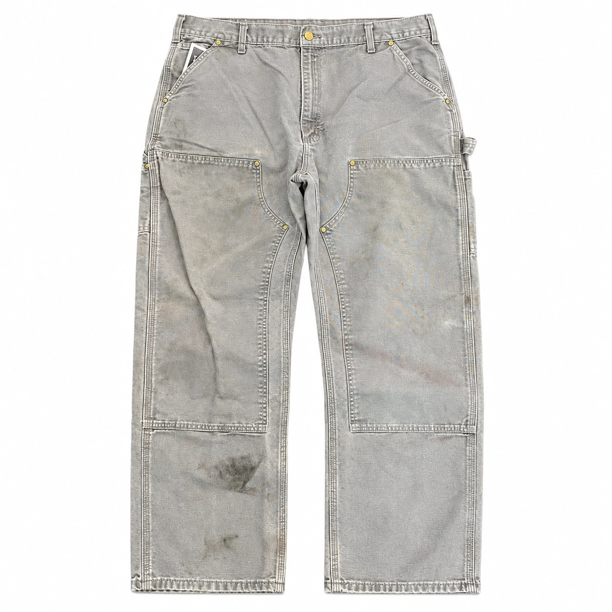 Vintage Carhartt Doubleknee Pants Grey 2