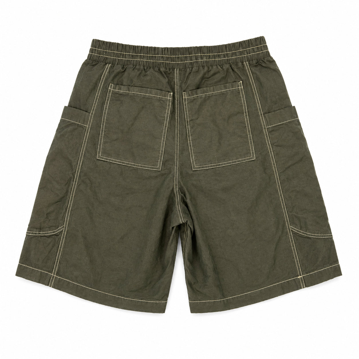 Pre-Owned Black Deep Pocket Shorts Black