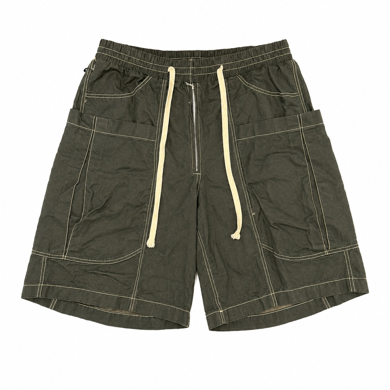 Pre-Owned Black Deep Pocket Shorts Black