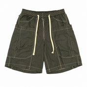 Pre-Owned Black Deep Pocket Shorts Black