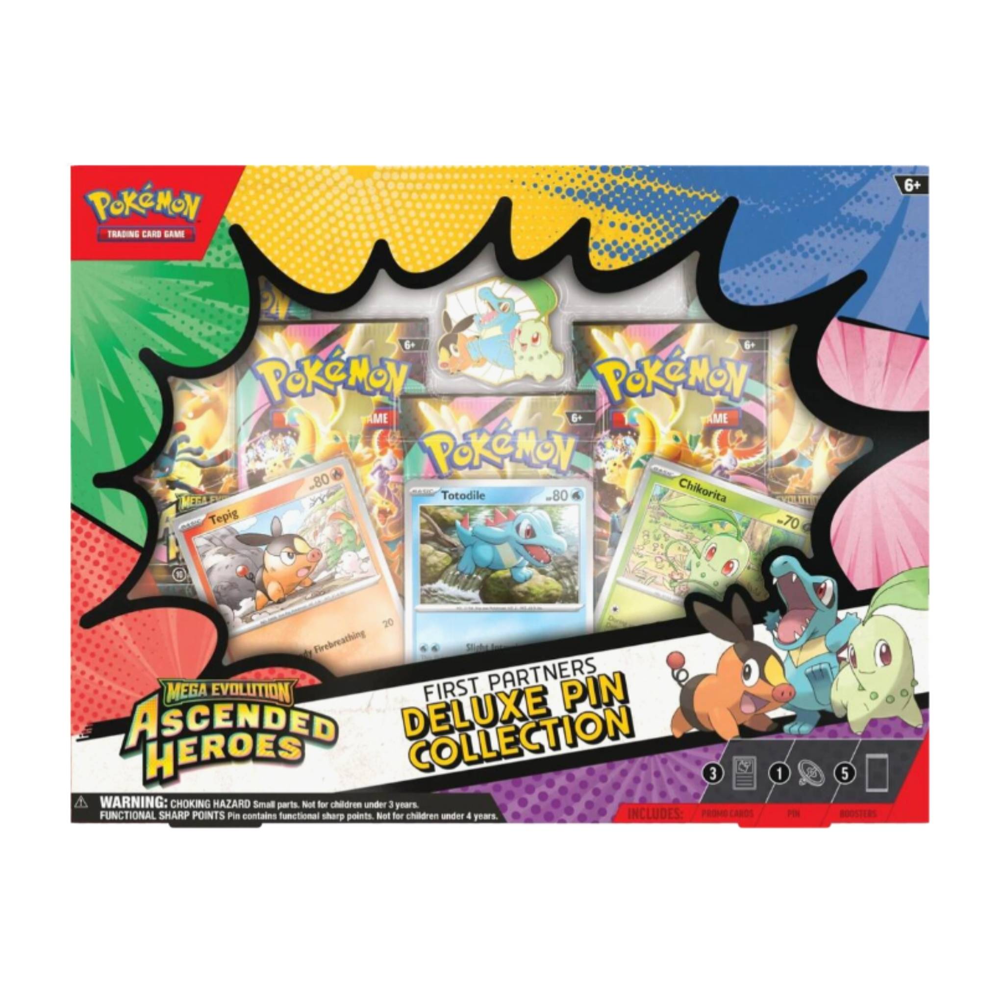 Pokemon Ascended Heroes Deluxe Pin Collection