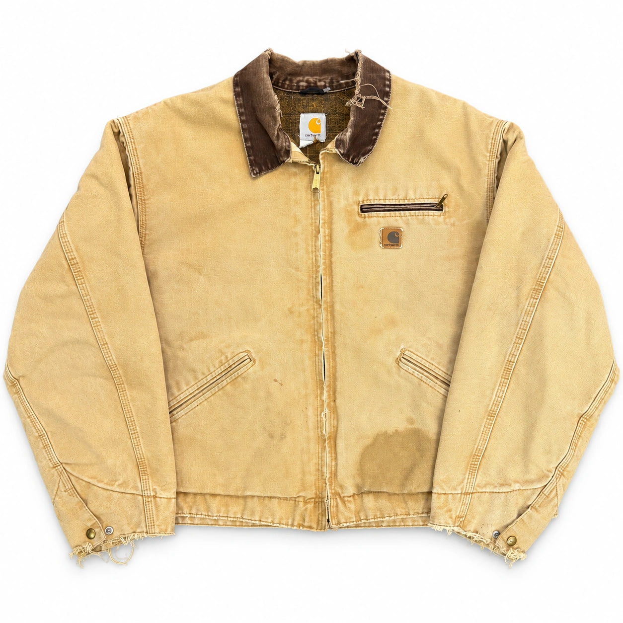 (FS) Vintage Carhartt Detroit Jacket Tan