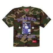 Supreme DJ Screw Football Jersey Camo